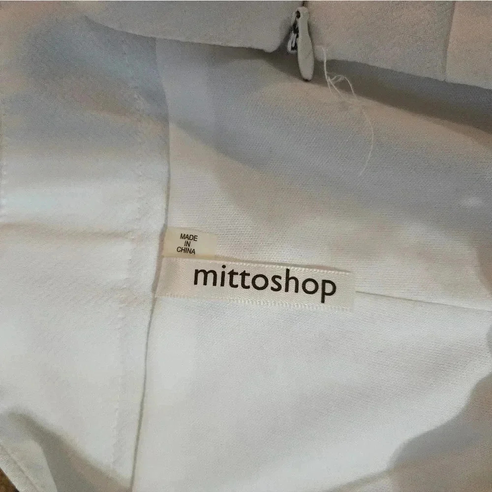Mittoshop Women's White Athletic Shorts - Picture 6 of 6